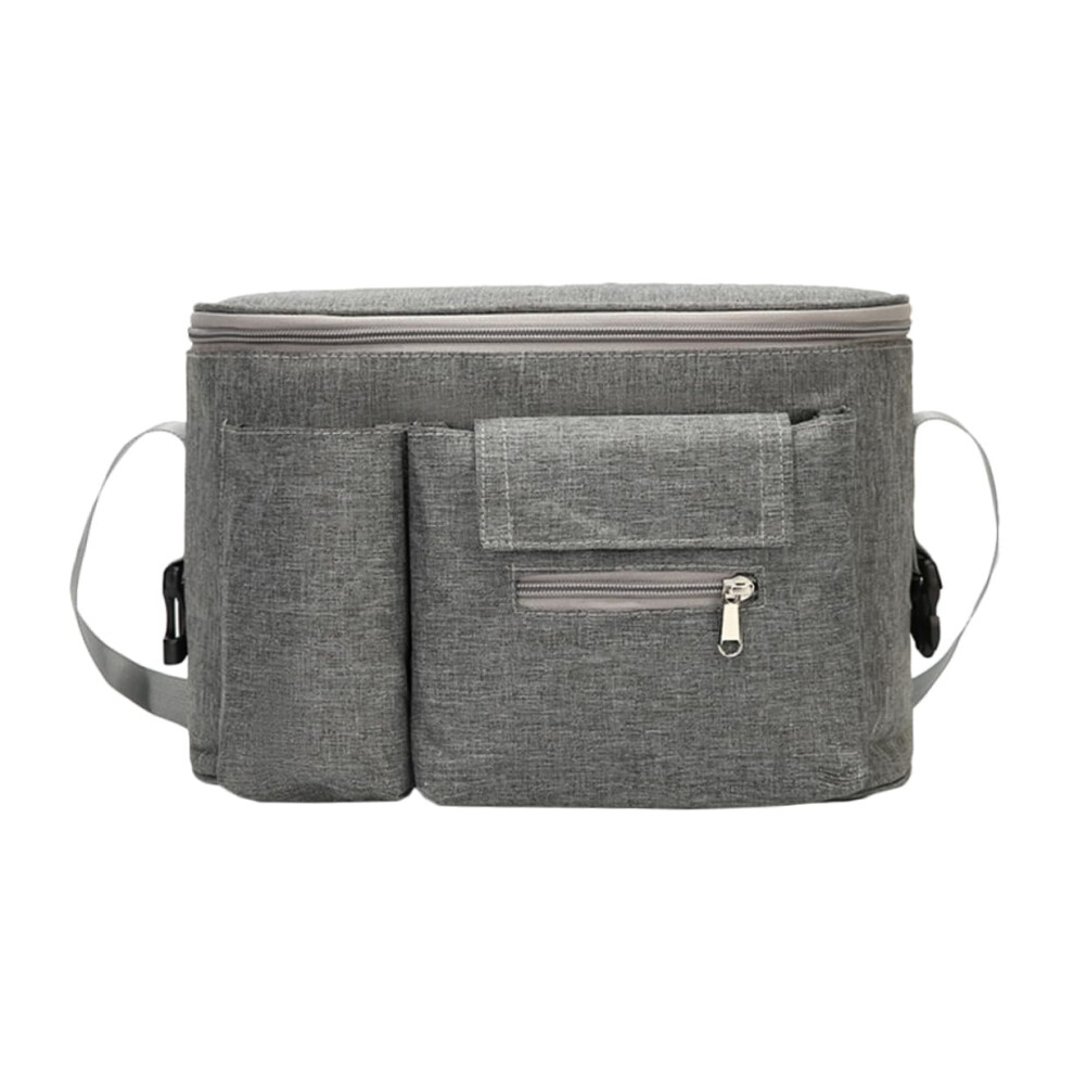 Changing Bags For Stroller Nappy Organiser Storage Pouch Hanging Pouch Zippered Closure Light