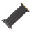 PCIe 4.0 X16 Flexible Riser Cable 40cm High Shielding Extension for GPU Black 1