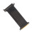 PCIe 4.0 X16 Flexible Riser Cable 40cm High Shielding Extension for GPU Black 9