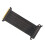 PCIe 4.0 X16 Flexible Riser Cable 40cm High Shielding Extension for GPU Black 12