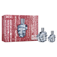 Diesel Only The Brave Gift Set: 125ml EDT + 35ml EDT for Men