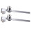 4 Chiavi Keyed Alike Display Case Lock Lock Vetrina Scorrevole 1
