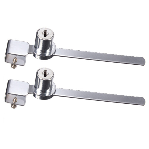 4 Chiavi Keyed Alike Display Case Lock Lock Vetrina Scorrevole