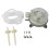 2X Pressostato Differenziale Aria 50-500Pa Interruttore Aria Micro-Pressione Regolabile 8