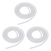 3pcs 2 Meter Silicone Tube Silicone Tube Pressure Hose Highly Flexible 3 x 5mm