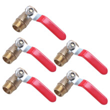 3X Male to Female M/F Thread 1/2 inch Full Port Brass Water Valve