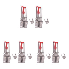 6-Pack 2000Lbs Capacity Heavy Duty Adjustable U Bolt Self-Lock Toggle Clamp