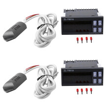 2X LILYTECH ZL-7801A, Universal-, Allgemein-, Temperatur- und Feuchtigkeitsregler, Thermostat und Hygrostat, Thermistat-Thermostat