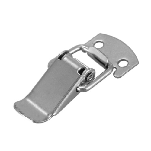 4Stck 1.6 Zoll Silber Metall-Verschluss Sperre Schleife