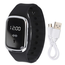 Brățară cu ultrasunete anti-țânțari, ceas, reglabil, sigur, USB, brățară anti-țânțari pentru femei însărcinate, bebeluși