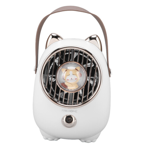 Ventilatore portatile con serbatoio da 350 ml, ricaricabile tramite USB. 2