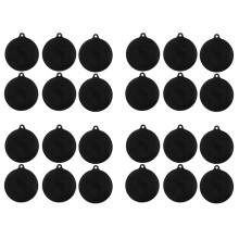 24 Pièces Séries Protecteur de Tapis de Table de Cuisson à Induction Tapis D'Isolation Thermique en Silicone