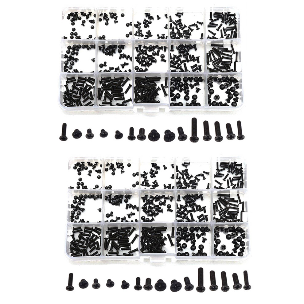 900Pcs M2 M2.5 M3 Laptop Notebook Computer Screw Kit Set For Gateway 6032948349358