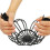 24PCS Gutter Guard Downspouts Filter Strainer Preventing Leaf Debris Branches Roof Moss From Clogging the Pipes 5