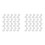400 Pcs Screw Cap Plastic Hinged Screw  Covers Screw Cover Caps Snap- Replacement Screw Decorative Covers (White) 1