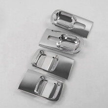 12Pcs Car ABS Chrome Door Handle Bowls Cover for Grand Starex H1 I800 2018-2020 Car Accessories