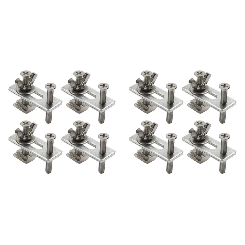 8Pcs T-Track Hold Down Clamp Kit With Iron Machine Engraving Machine Plate Clamp Fixture For Cnc Engraving Machine 6033393039870