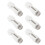 Toilet  Hinges Screws WC Hole Fixing Easy Installation 12 Pack 1
