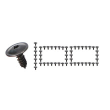 For B5 Q5 Automotive Self Tapping Screws 100 Pieces Self Tapping Screws Assortment Kit Fastening Tool