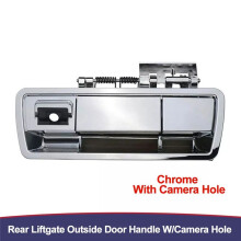 For 2004-2015 Chrome Rear Liftgate Outside Door Handle with Camera Hole