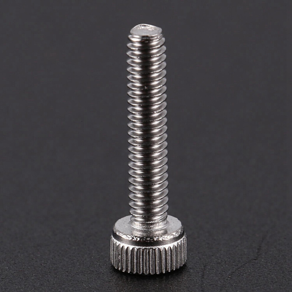 100Set M2x10mm Hex Socket Knurled Cap Screws Bolts Nut 4713687192673