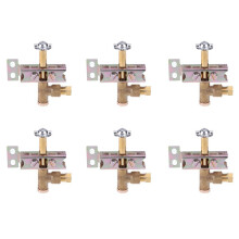 6X  Burner One Way Flame Bracket Can Have Natural or LP Gas 3 Hole Propane /Butane Heavy  Assembly
