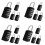 Combination-Padlock 4-Digit-Gym-Locker-Lock - 16 PCS Resettable Combo Lock for Toolbox School Employee Locker 1