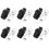 6 Set Locking Push Button  for Marine Boat Radio Box, Tool Box, Electronic Box, Motorcycle Glove Box Lock. 1