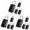 Combination-Padlock 4-Digit-Gym-Locker-Lock -12 PCS Resettable Combo Lock for Toolbox School Employee Locker 1