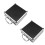 2X Aluminum Alloy Toolbox Accessories Storage Box Practical Aluminum Suitcase Small Toolbox Storage Box 1