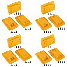 12 Paquets Support D'Outil pour  20V 12V Foret Convient pour M18 Porte-Outil Cintre (Lot de 12 Jaune)