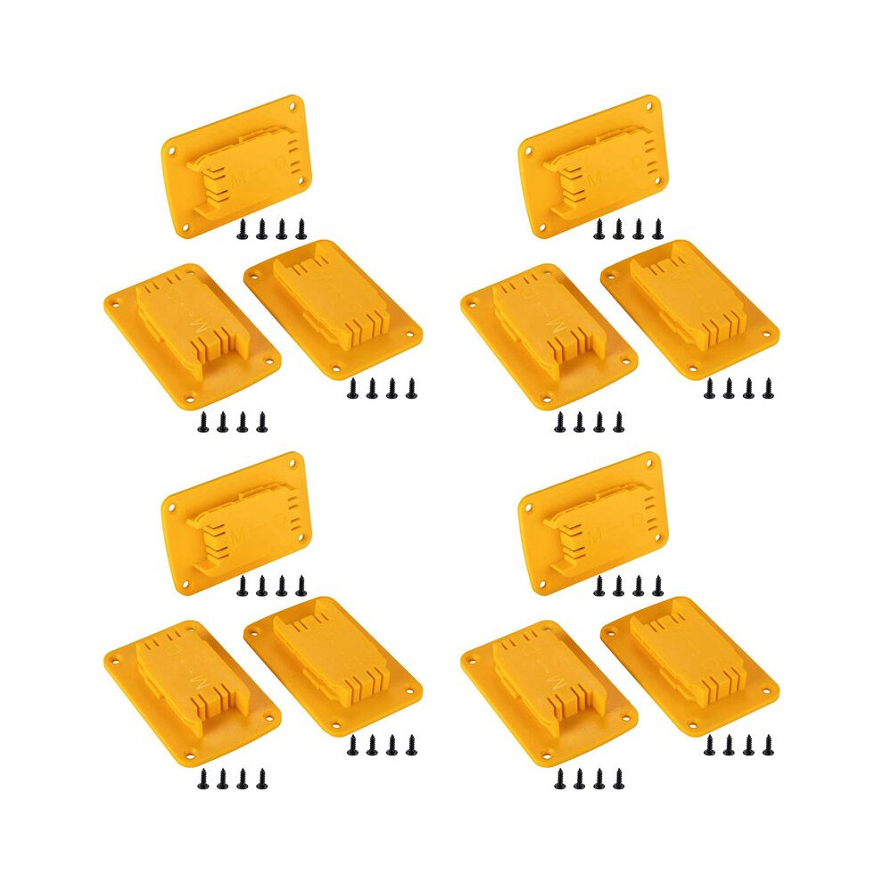 12 Packs Tool Mount For 20V 12V Drill Fit For M18 Tool Holder Hanger (Yellow Lot Of 12) 6031963042145