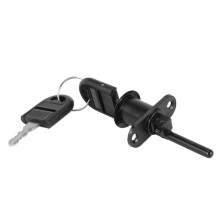 10X Zinc Alloy Computer Desk Cabinet Mailbox Drawer Cupboard Locker Cam Lock with Keys, Black
