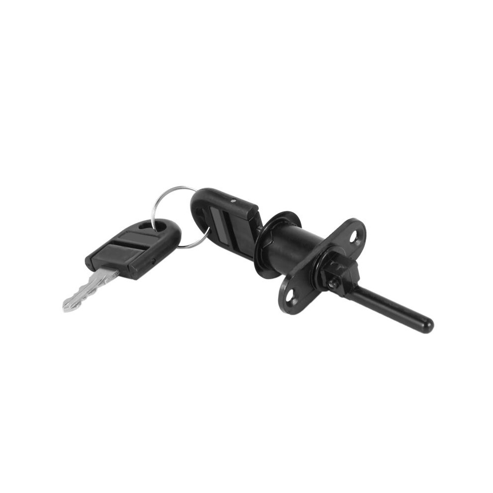 10X Zinc Alloy Computer Desk Cabinet Mailbox Drawer Cupboard Locker Cam Lock With Keys, Black 6034107184992