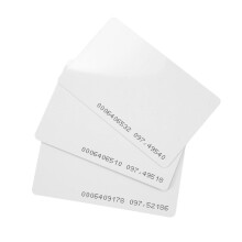 100Pcs Access Control Card RFID Card 125KHz EM4100 TK4100 Proximity Card RFID Tag Key for Access Control Key