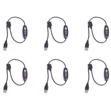 6X Termostato del Calentador del Controlador de Temperatura USB 5V-12V 3 Velocidades Ajustable 24W