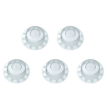 5X Tappo di Scarico Troppopieno per Vasca Guarnizione A Ventosa Tappo per Vasca da Bagno Più Profondo per Scarichi di Sfioro da Bagno