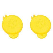 2X Front Water Nozzle Cover Trim Ruitensproeiers Fles Tankdop Deksel voor voor Fiesta MK6 Fusion Figo EC 1488251