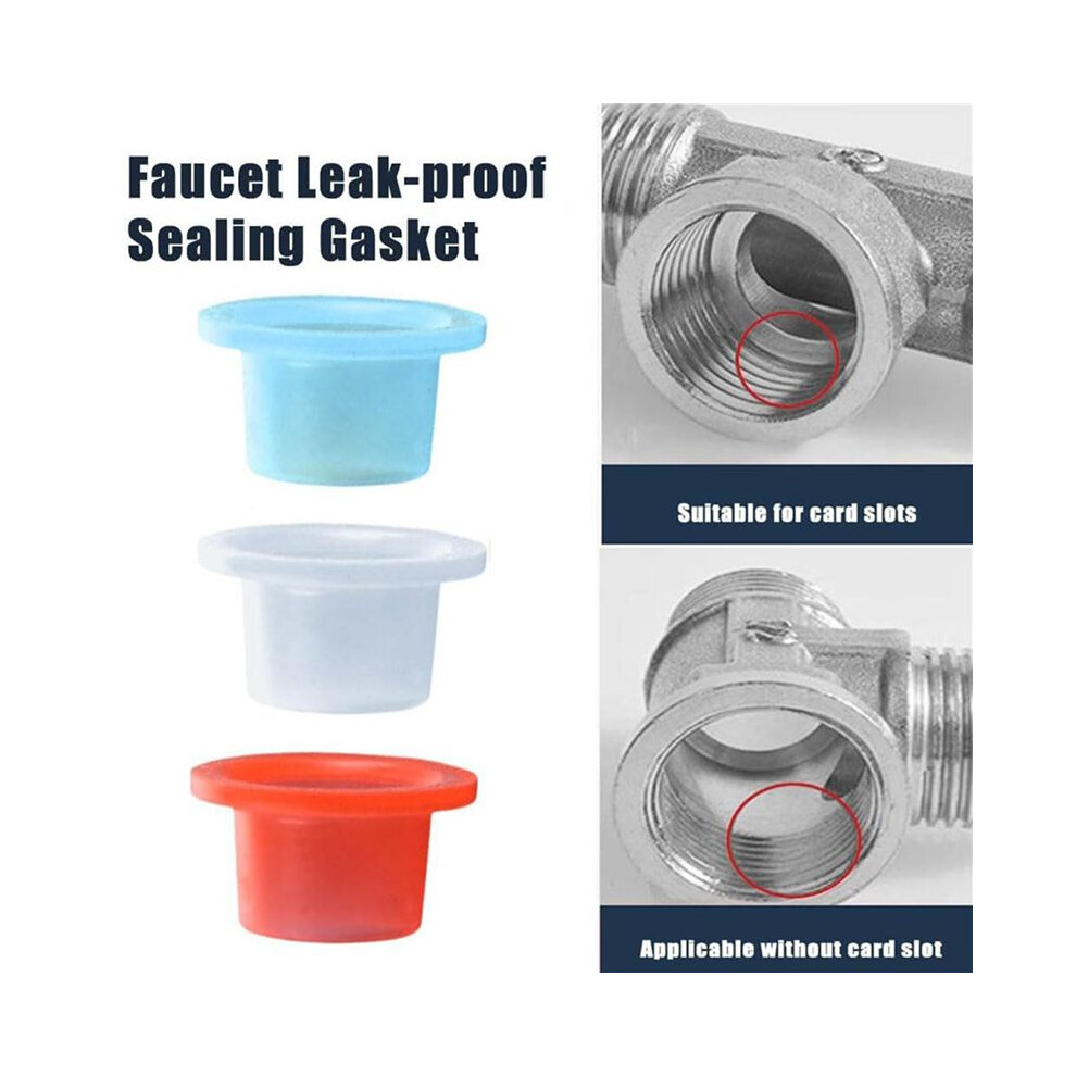 300Pcs Faucet Leak-Proof Sealing Gasket, Faucet Leak-Proof Silicone Sealing Gasket 6031094984376