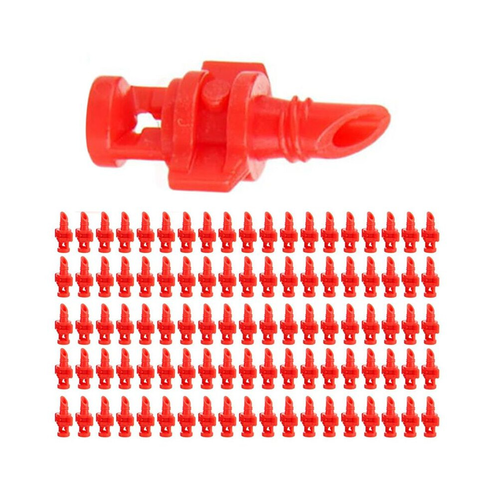 300Pcs 360 Degree Misting Nozzle Irrigation,Sprinklers Sprayer For Garden Irrigation System, Sprayer Automizing Drippers 4713645713360