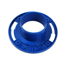 2X Toilet Flange with Wax Ring for Toilets Replacement Kit Includes Bolts PVC Toilet Flange Repair Kit