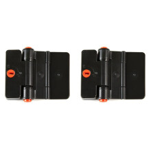 2X Refrigerator Door Locks, Double Button Bonded Refrigerator Locks, Keyed File Drawer Locks