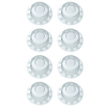 8X Bathtub Overflow Drain Cover Suction Cup Seal Bathtub Stopper for Deeper Bath for Bathroom Overflow Drains