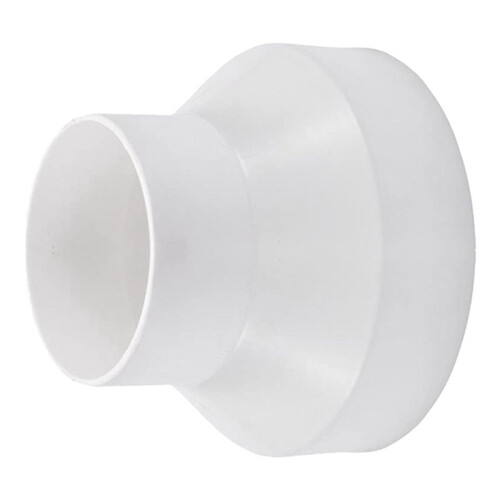 5X Ventilation Pipe Reducer Adapter Pipe Air Duct Adapter Pipe Connector for Inline Ventilation System(200-150mm) 2