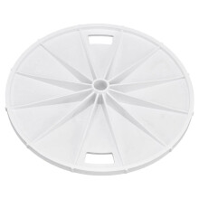2X Skimmer Cover Lids 9 Inch Round Covers Replacement Pool Skimmer Lids Drain Cover for Swimming Pools