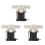 3X Électrovanne de Libération D'Eau Sans Pression 12 mm, 3/8 Pouce 12V 1
