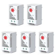 5X Temperature Controller Mechanical NO NC 0-60 Cabinet Thermostat and Humidity Control AC 250V 10A KTO011