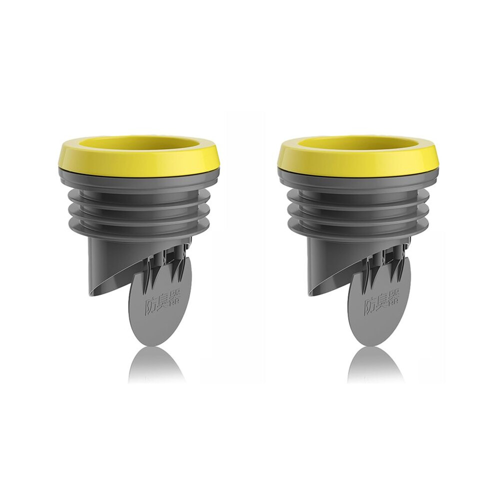 2X Toilet Flanges Wax Rings With Prevent Backflow Valve - Thick Wax Bowl Ring Fits 3.2-4 Inch Waste Lines 6033968567418