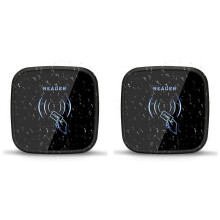 2X RFID Kaartlezer met Dubbele Frequentie ID & IC 125khz en 13,56M Wiegand 26/34 Uitgang Waterdicht IP67 Sn:D81