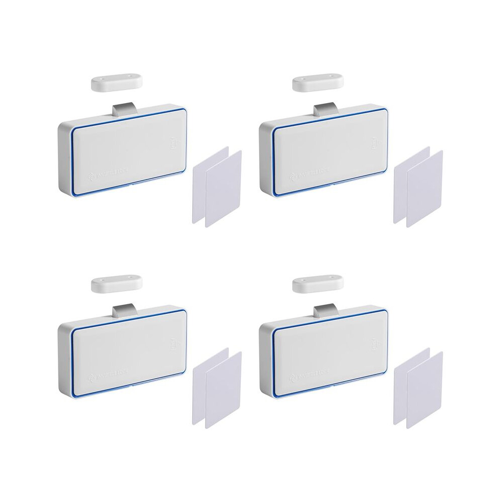 4X Hidden Cabinet Lock, Nfc Rfid Electronic Diy Child Safety Proofing Lock For Cabinet Drawer Locker Cupboard 6034186088754